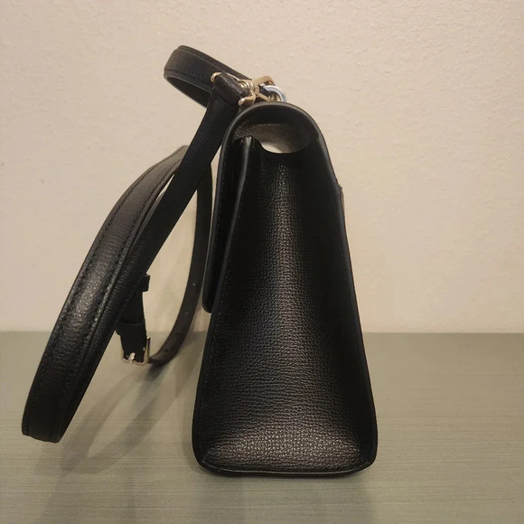 NWOT Kate Spade New York Darcy Top Handle Satchel Purse In Black - Picture 4 of 8